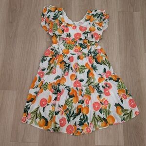 Ivy City Kids Grapefruit Flowy Dress Size 13/14